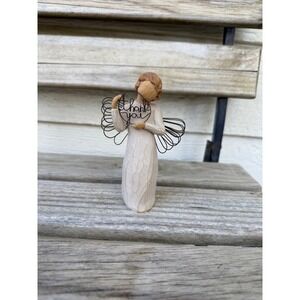 Willow‎ Tree Susan Lordi 2005 Just for You Thank You Angel Figurine 5.5"